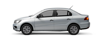 Gol Sedán side-view